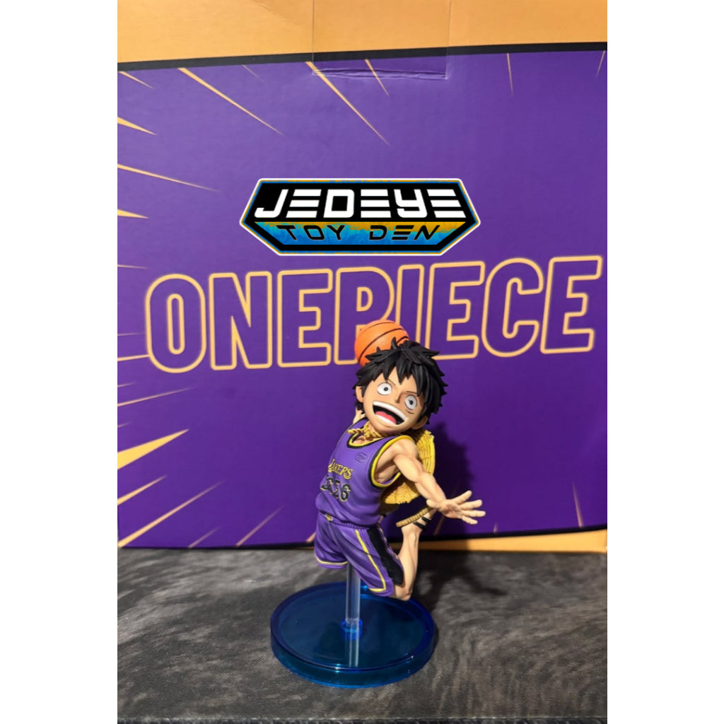 YZ STUDIO - WCF Strawhats sporting Lakers outfit Series - Monkey D. Luffy