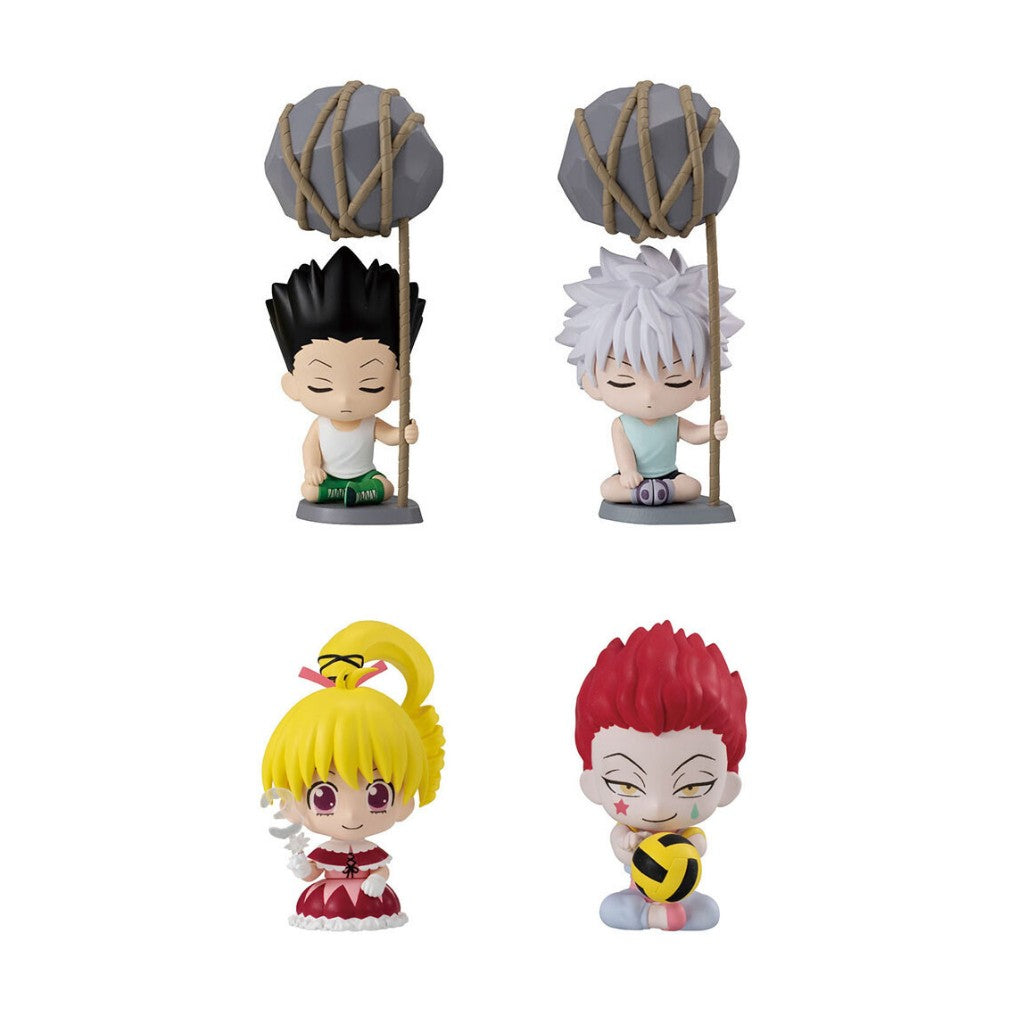 Bandai - HunterXHunter Gashapon Let's Sit Here! Greed Island Set of 4