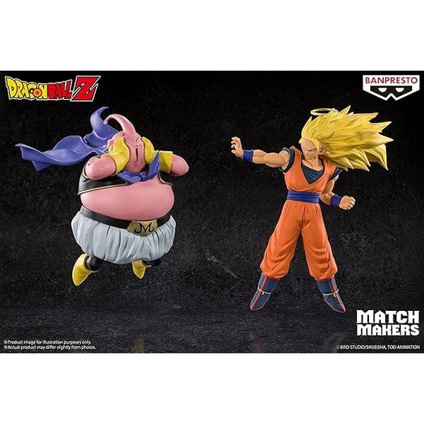 Bandai - Banpresto Dragon Ball Z Match Makers Majin Buu VS SSJ3 Son Goku
