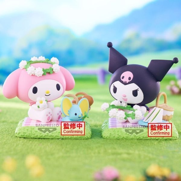 Bandai - Banpresto Sanrio Characters Nakayoshi Memories Vol.2 Kuromi And Melody