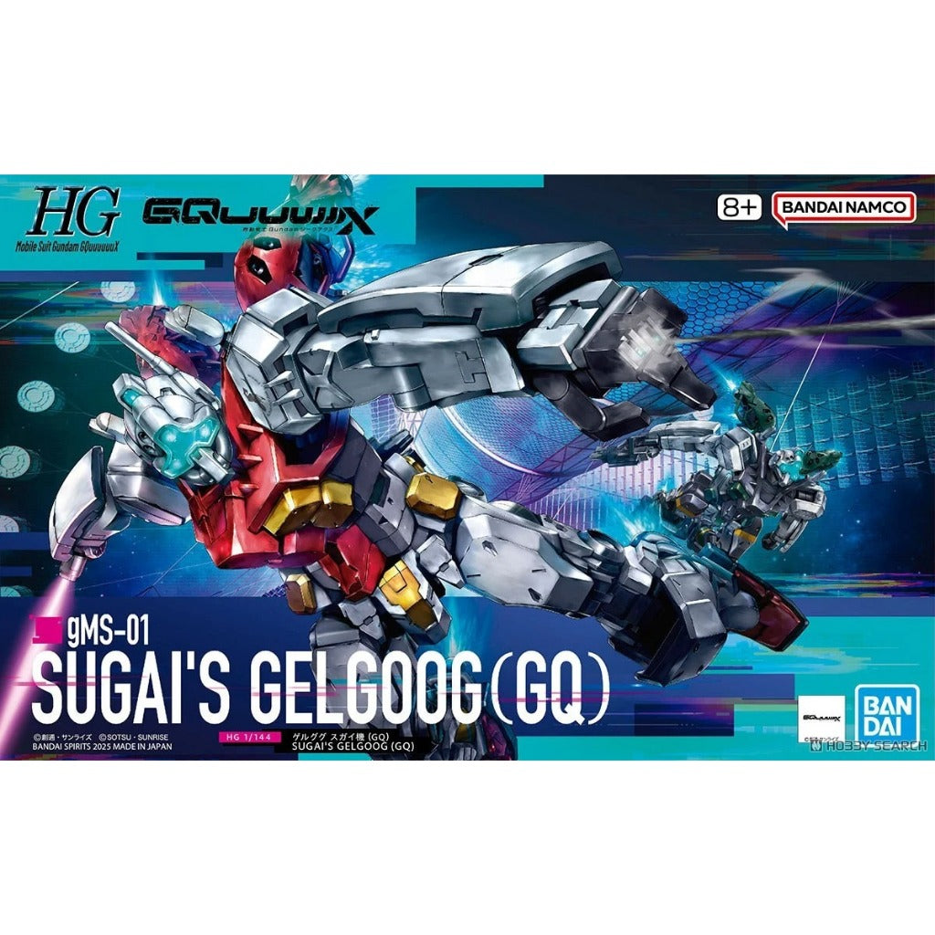 Bandai Mobile Suit Gundam Gquuuuuux HG 1/144 Sugai's Gelgoog (GQ)