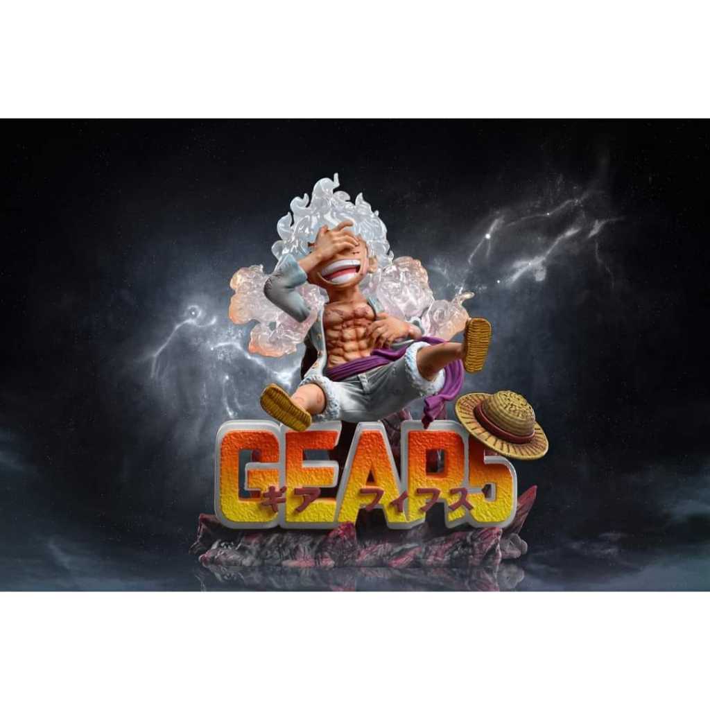 G5 Studio - Monkey D. Luffy Gear 5 Nika Laughing WCF (Resin)