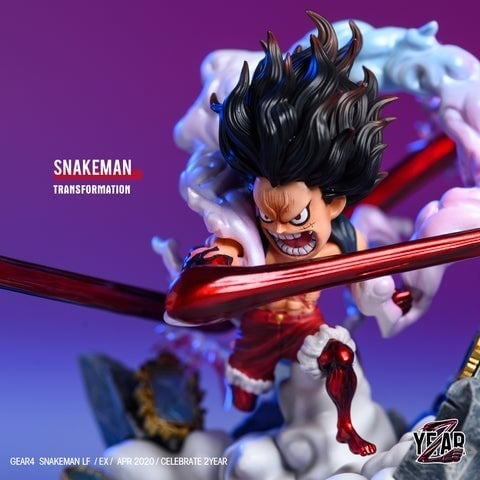 YZ Studio - Monkey D. Luffy Gear 4 Snakeman WCF Scale (Resin)