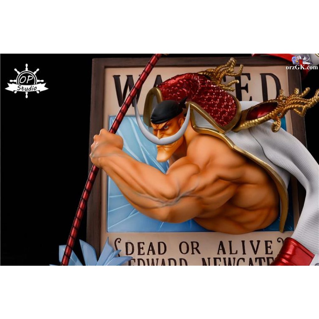 OP Studio - Wanted Poster Frame Whitebeard (Resin)