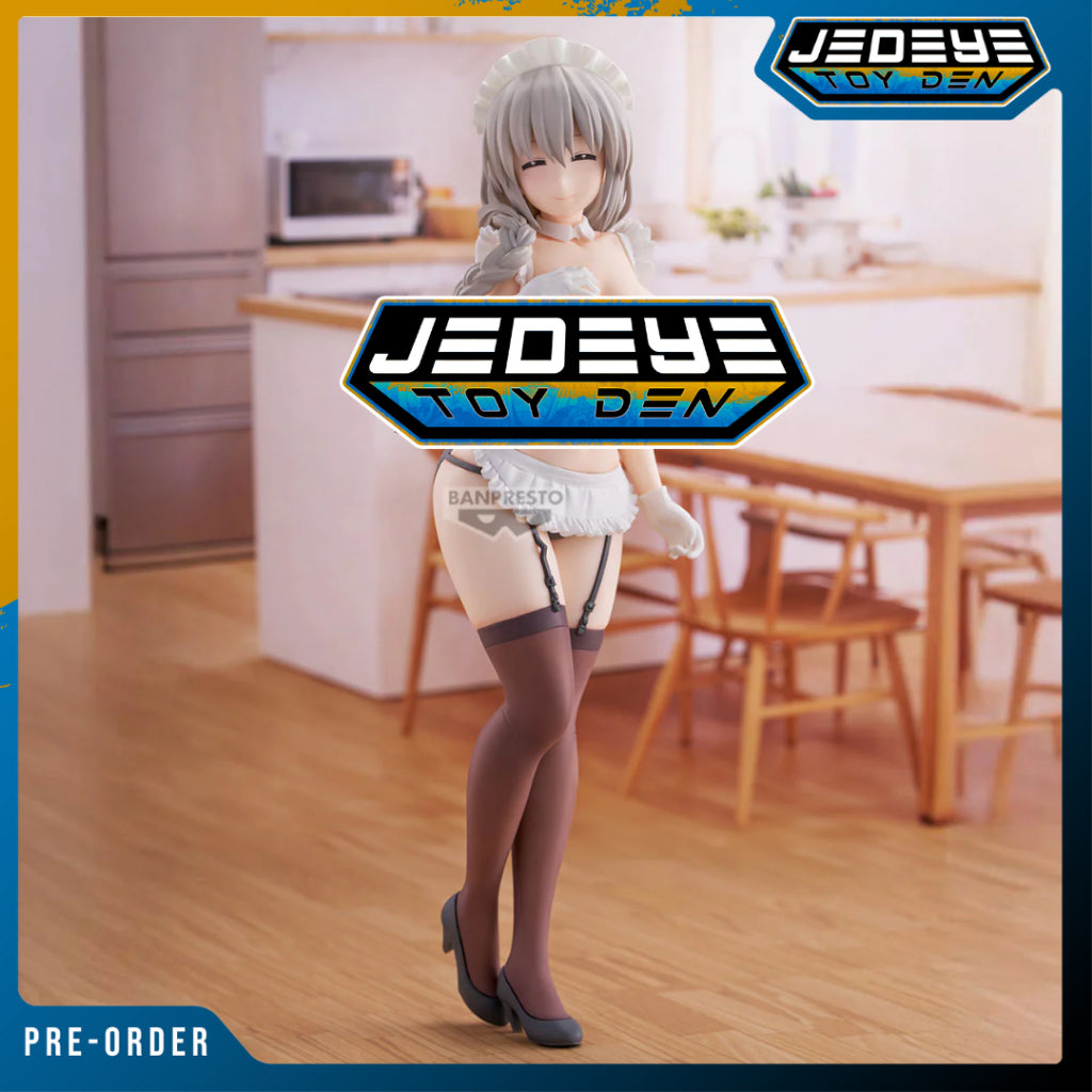 Bandai - Banpresto Uzaki Chan Wants To Hang Out! Glitter&Glamours Uzaki Tsuki Maid Ver.