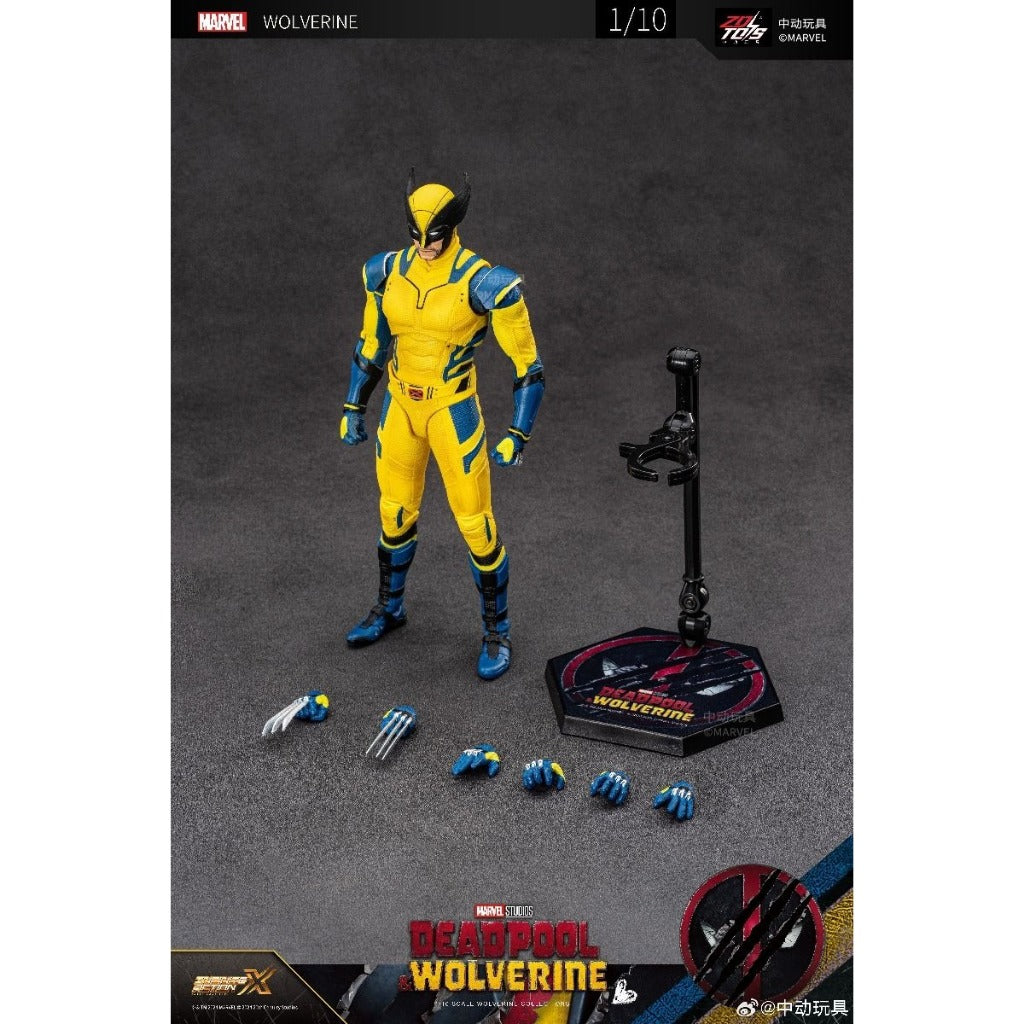 ZD Toys 1/10 Figure Wolverine & Deadpool