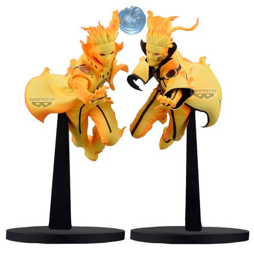 Bandai - Banpresto Naruto Shippuden Figure Naruto Uzumaki & Minato Namikaze (Set of 2)