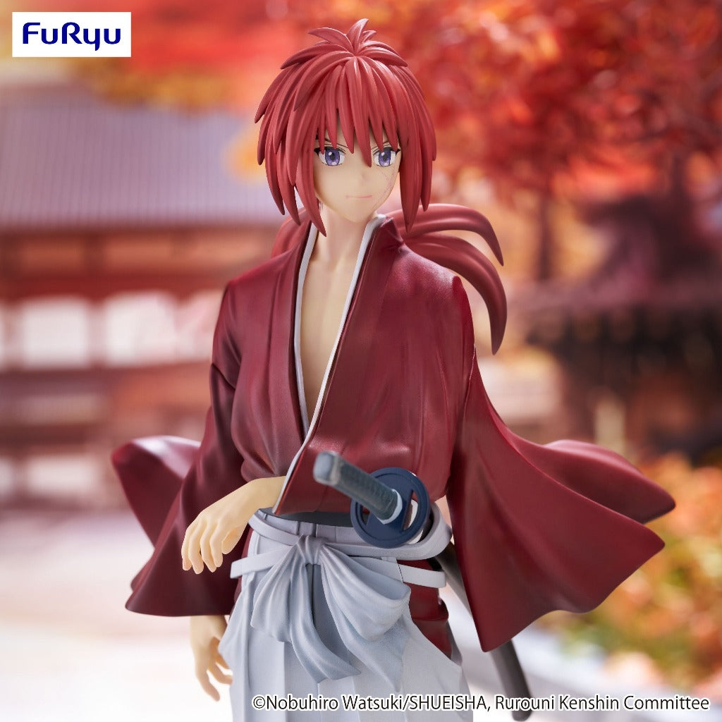 Furyu Rurouni Kenshin: Meiji Kenkaku Romantan Trio-try-it Figure Kenshin Himura