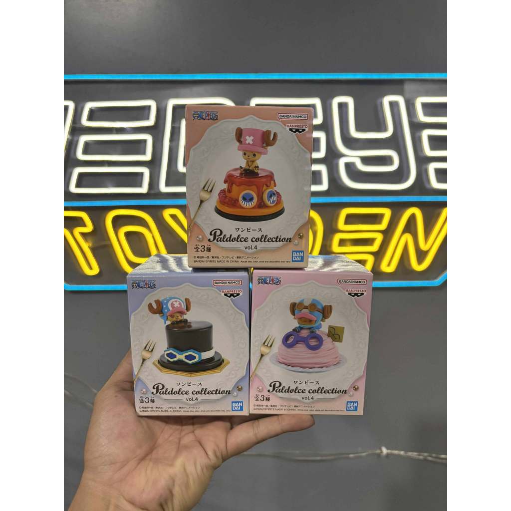 Bandai - Banpresto One Piece Paldolce Collection Vol.4 (SET of 3)
