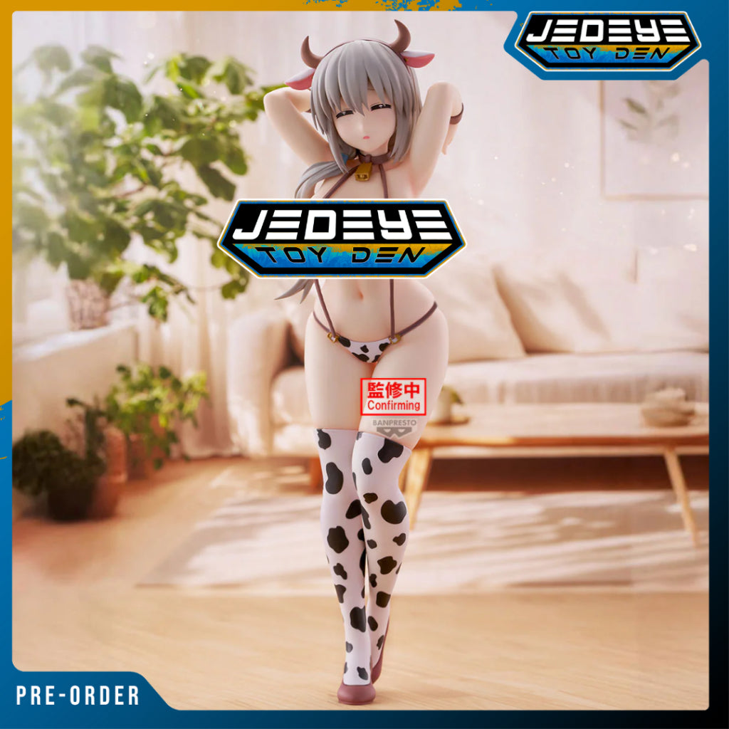 Uzaki-chan Wants To Hang Out! Glitter&Glamours Uzaki Tsuki Cow Print Swimsuit Ver.