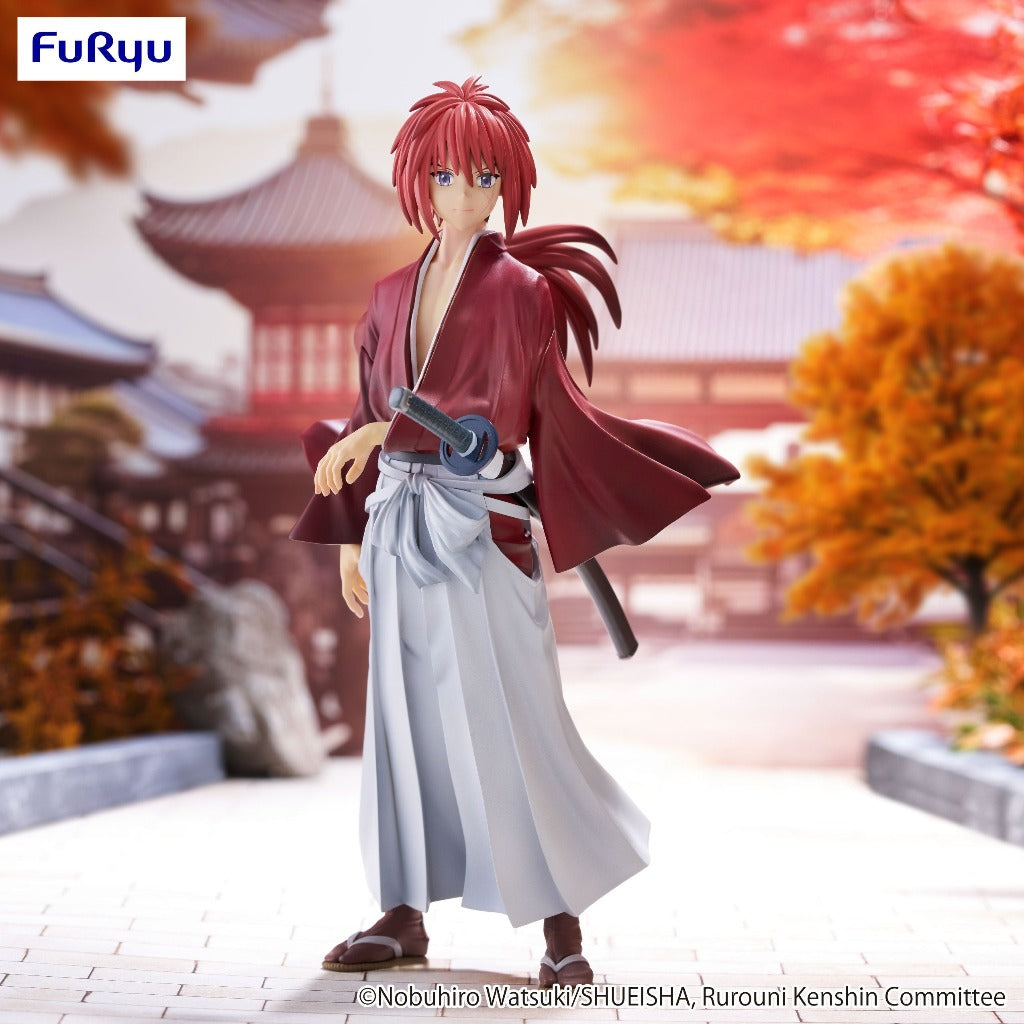 Furyu Rurouni Kenshin: Meiji Kenkaku Romantan Trio-try-it Figure Kenshin Himura