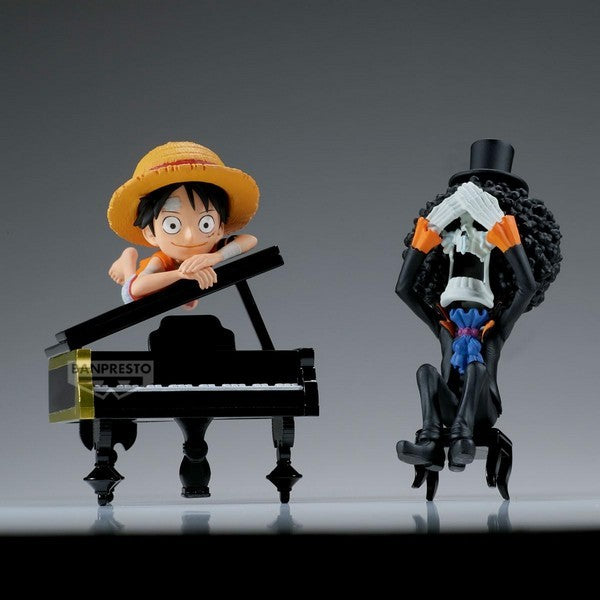 Bandai - Banpresto One Piece WCF Log Stories Monkey D. Luffy & Brook
