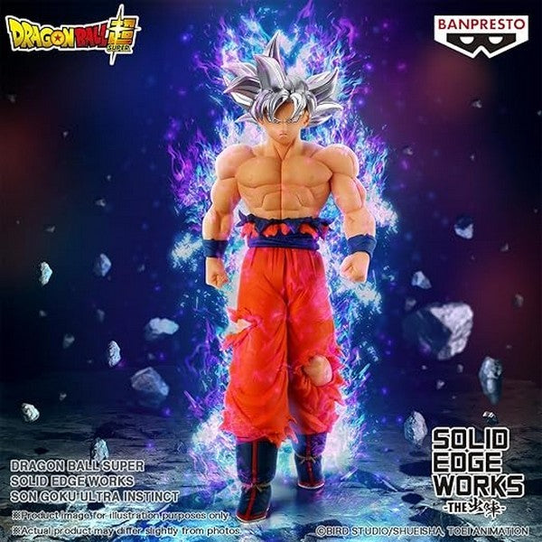 Bandai - Banpresto Dragon Ball Super Solid Edge Works Son Goku Ultra Instinct