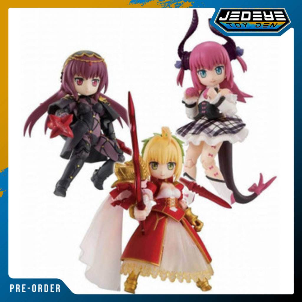 MegaHouse Desktop Army Fate/Grand Order No.2 Nero/Elizabethe/Scasaha (1 Random Blind Box)