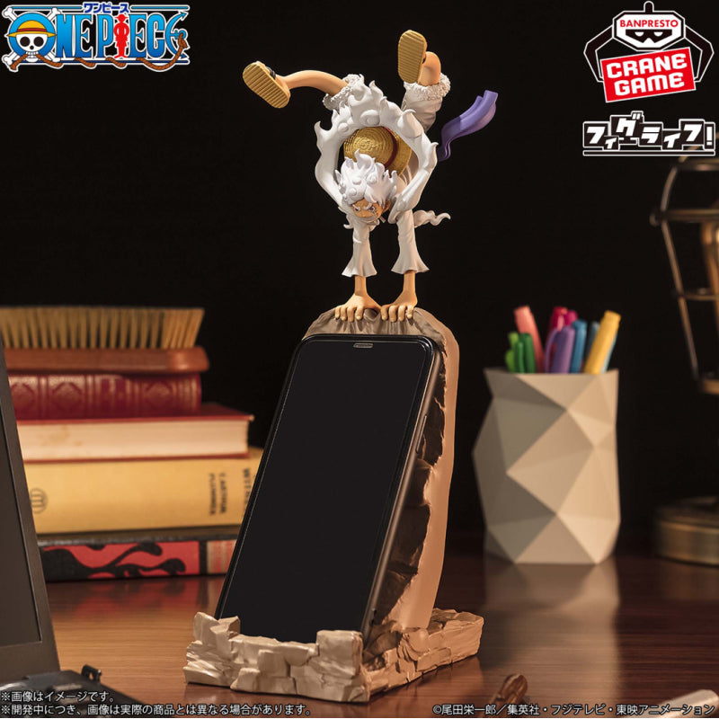 Bandai - Banpresto One Piece FL Monkey D. Luffy Phone Holder Figure