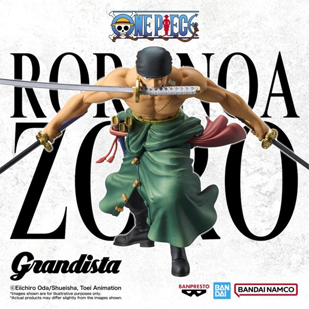 Bandai - Banpresto OVERSEA LIMITED One Piece Grandista Roronoa Zoro