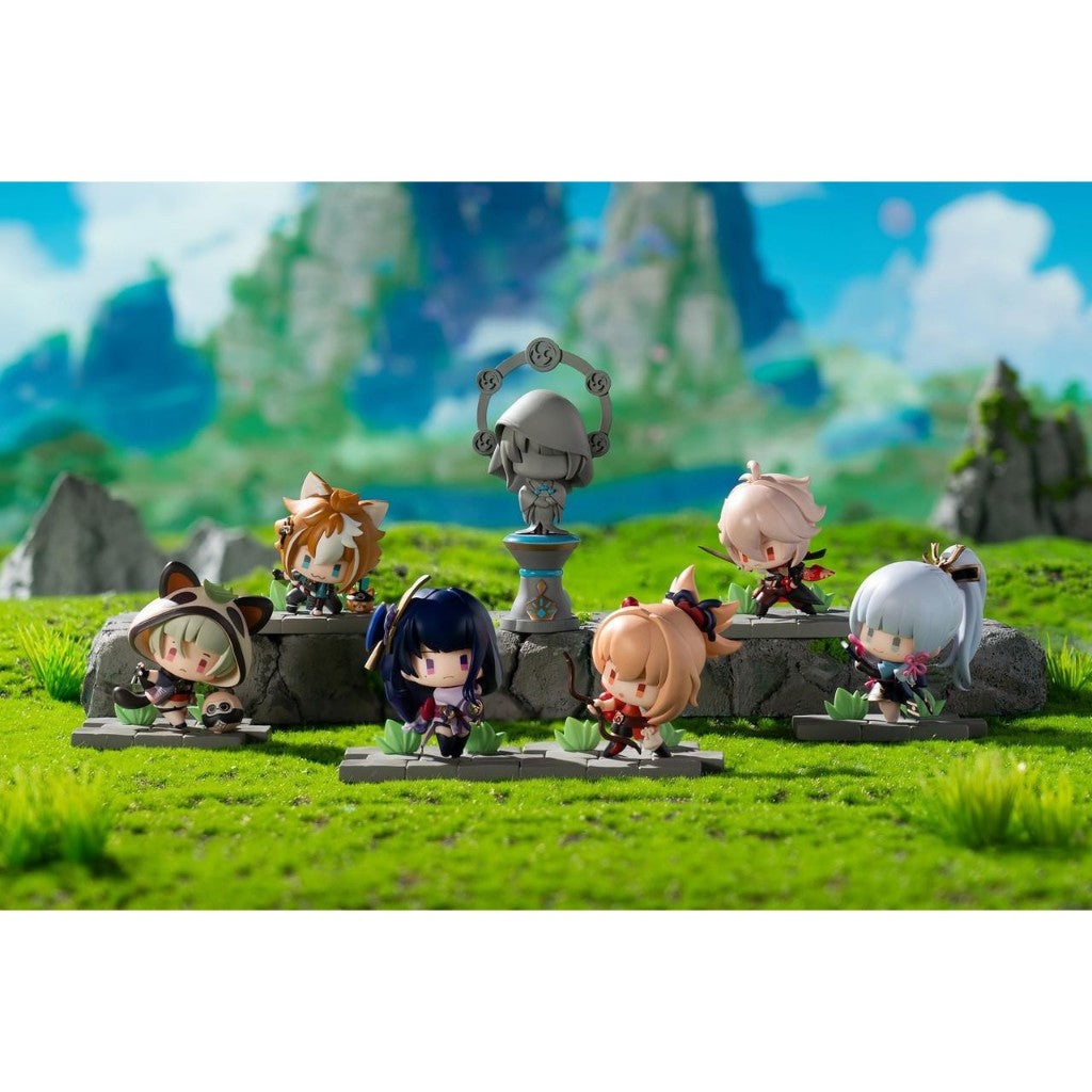 Apex Genshin Impact - Gallant Statues Of The Battlefield Figure Inazuma - Set of 6