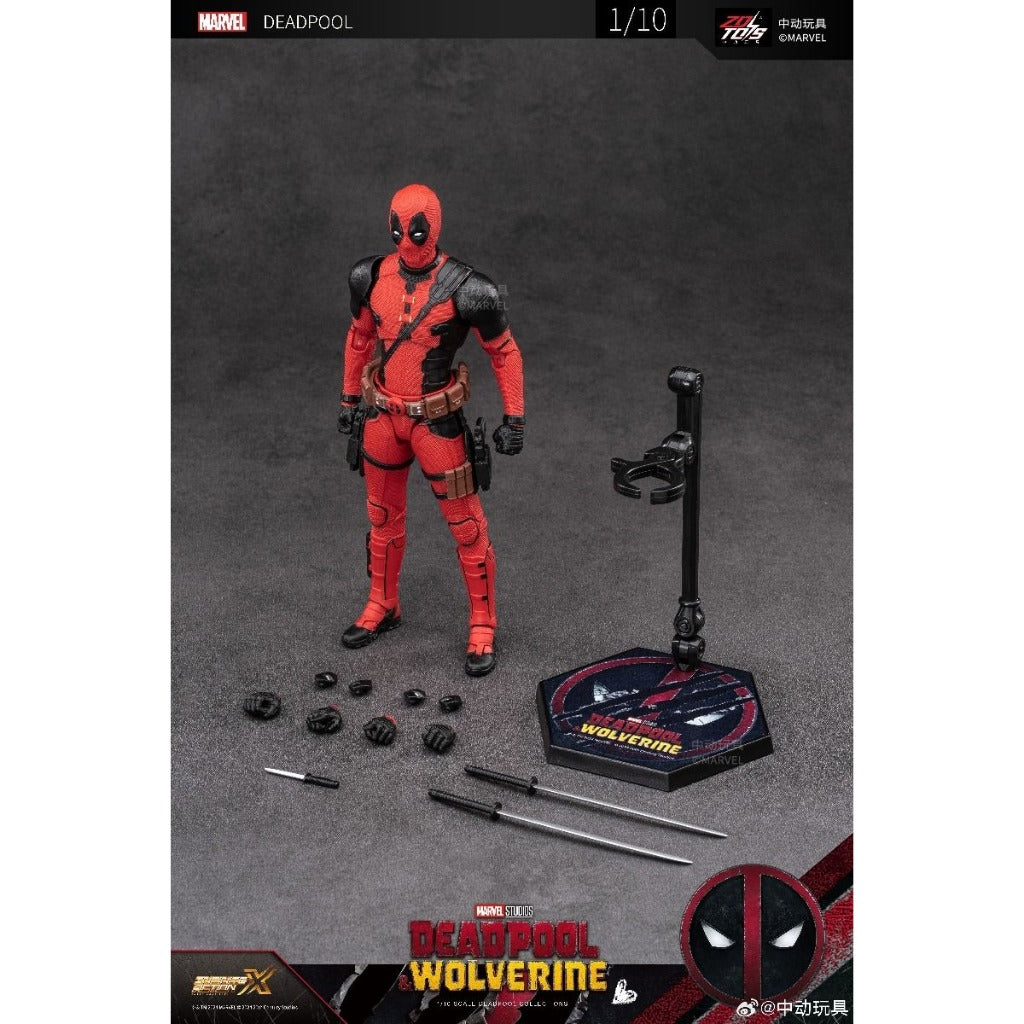 ZD Toys 1/10 Figure Wolverine & Deadpool