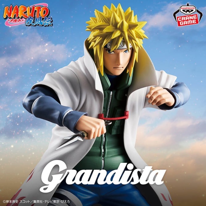 Bandai - Banpresto Naruto Shippuden Grandista Minato Namikaze