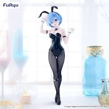 FuRyu Re:zero Starting Life In Another World Bicute Bunnies Figure Rem Bicolor