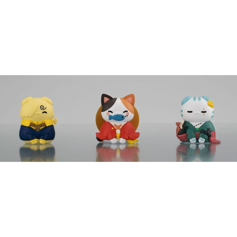 MegaHouse Mega Cat Project One Piece Strawhat Trio