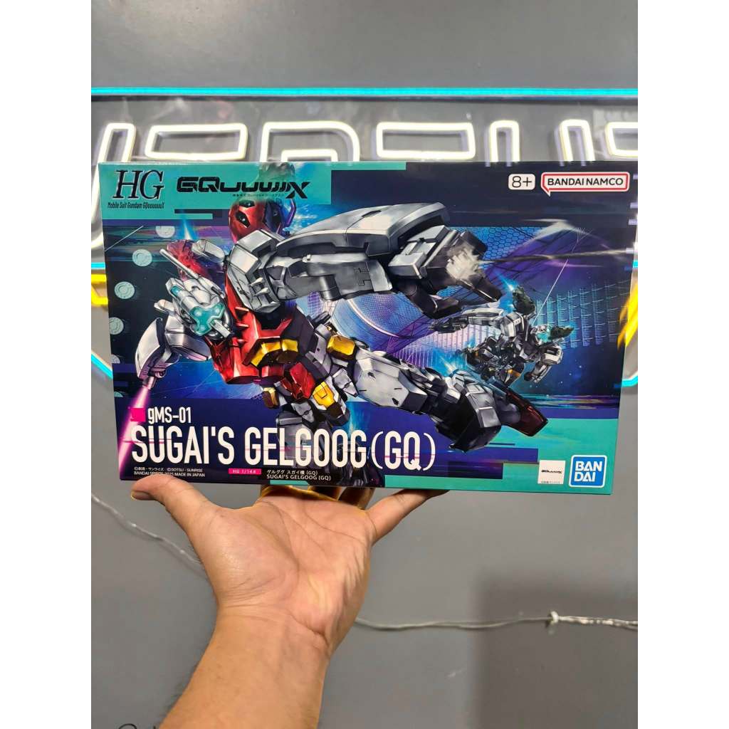 Bandai Mobile Suit Gundam Gquuuuuux HG 1/144 Sugai's Gelgoog (GQ)