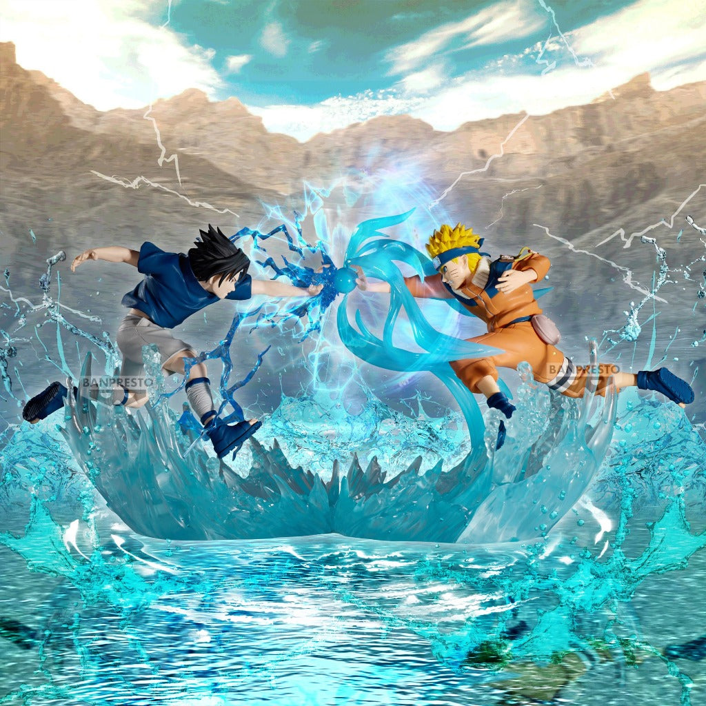 Bandai - Banpresto Naruto Combination Battle Uzumaki Naruto & Uchiha Sasuke - SET OF 2