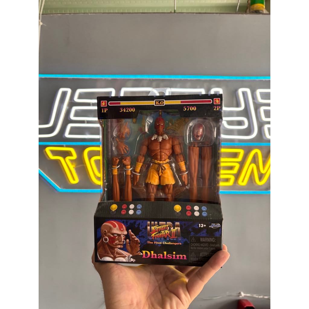 JADA Toys - Street Fighter II Dhalsim 6 Inch Action Figure
