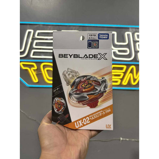 Takara Tomy - BeyBlade X UX-02 Hell Shammer 3-70H (BANKEE)