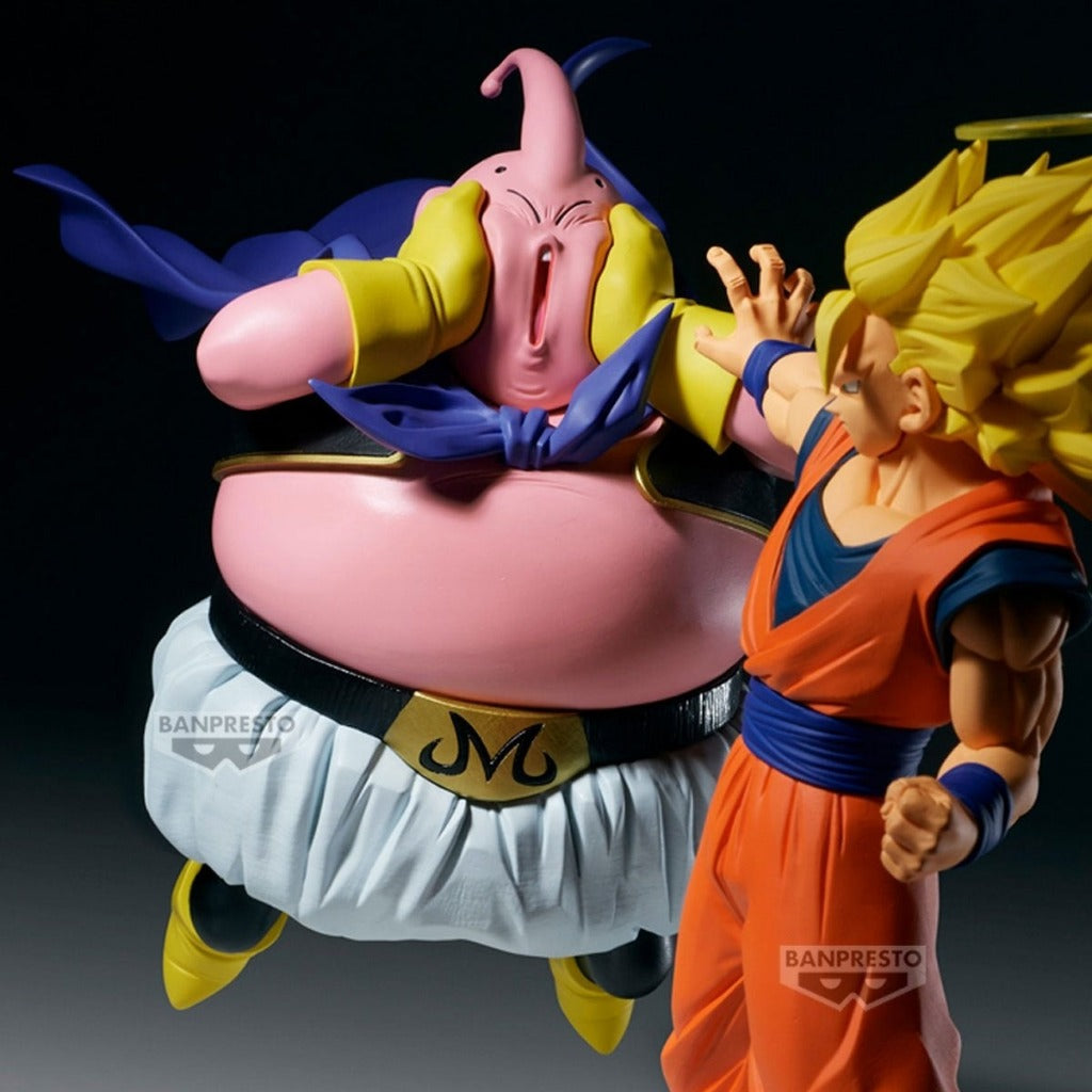Bandai - Banpresto Dragon Ball Z Match Makers Majin Buu VS SSJ3 Son Goku