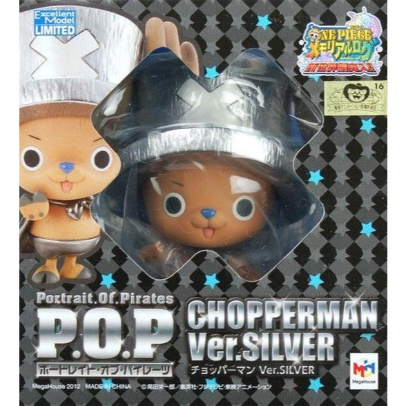 MegaHouse - One Piece Portrait of Pirates Neo EX Silver Ver. Chopper [LOOSE]