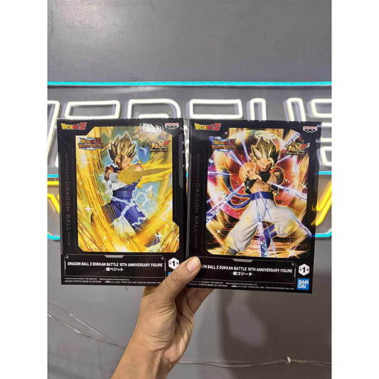 Bandai - Banpresto Dragon Ball Z Dokkan Battle 10th Anniv. Figure Super Vegito & Gogeta (SET of 2)