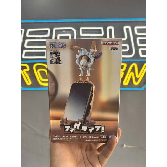 Bandai - Banpresto One Piece FL Monkey D. Luffy Phone Holder Figure