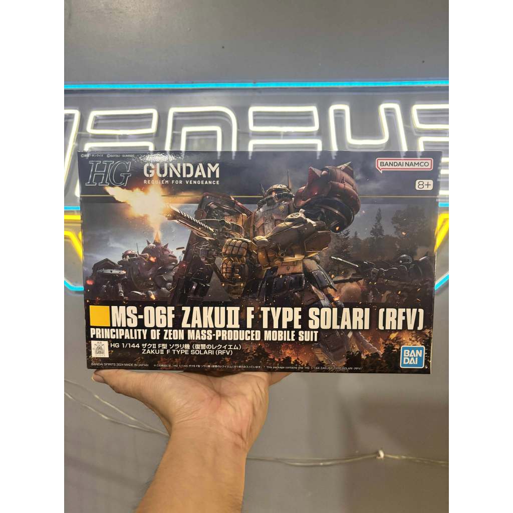 Bandai Gundam HG Zaku II F Type Solari (RFV)