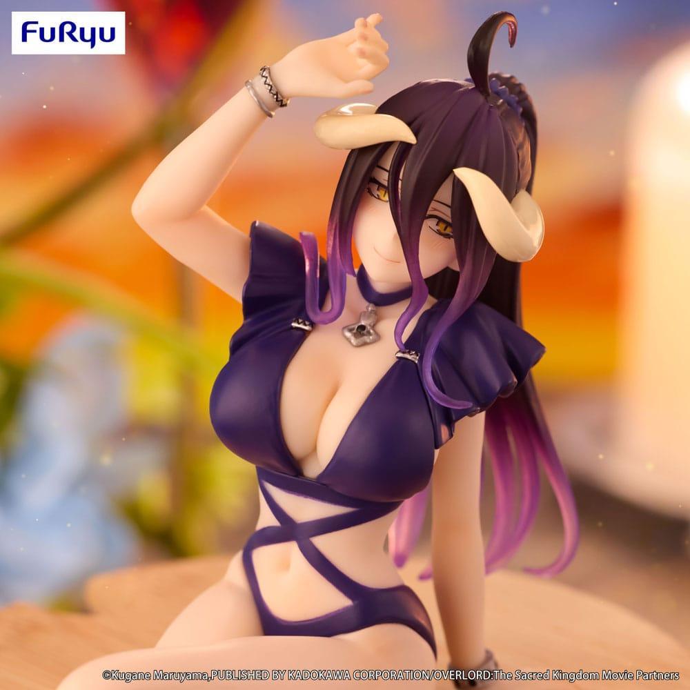 Furyu Overlord Noodle Stopper Figure Albedo Swimsuit Dark Purple Color Ver.